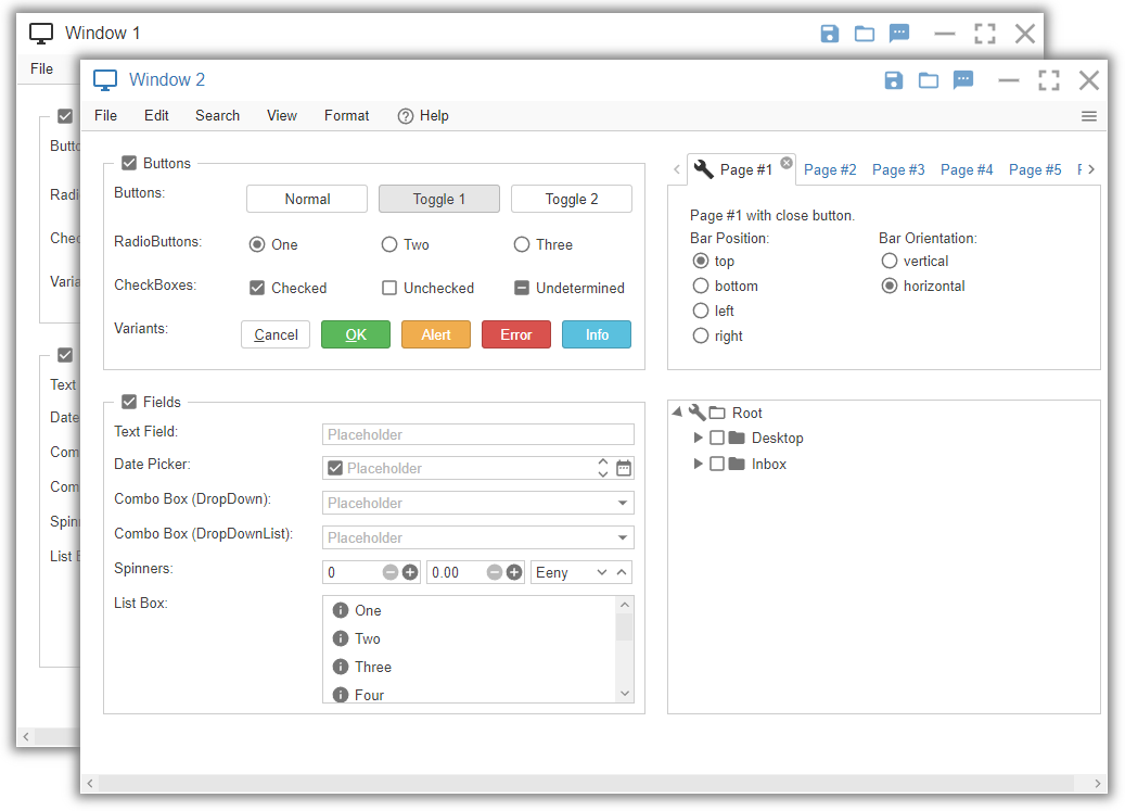 Wisej.NET Clear-3 Theme